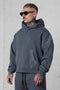 AGED GRAPHITE OVERSIZED HOODIE