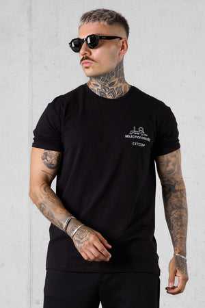 BLACK SÉLECTION PRIVÉE LOGO TEE