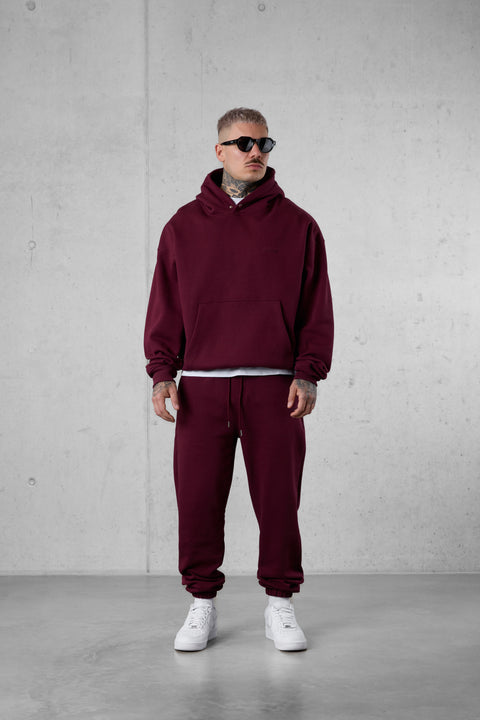CABERNET ESSENTIAL OVERSIZED HOODIE