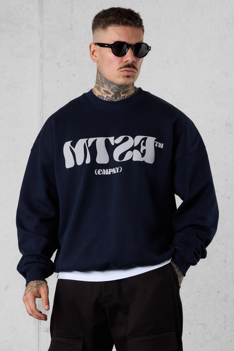 DARKSAPPHIRE CMPNY OVERSIZED SWEATER