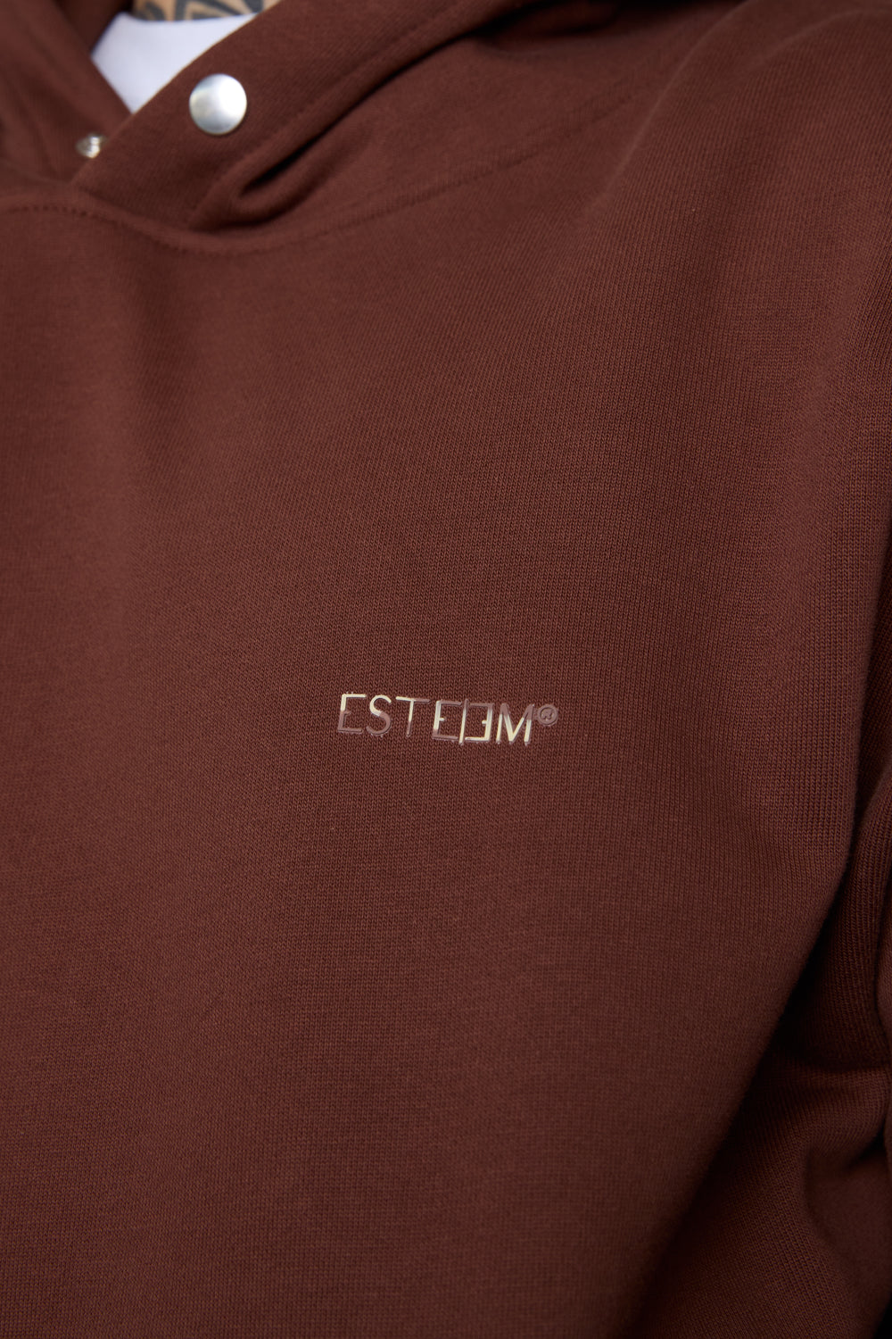 DOWNTOWNBROWN ESSENTIAL OVERSIZED HOODIE