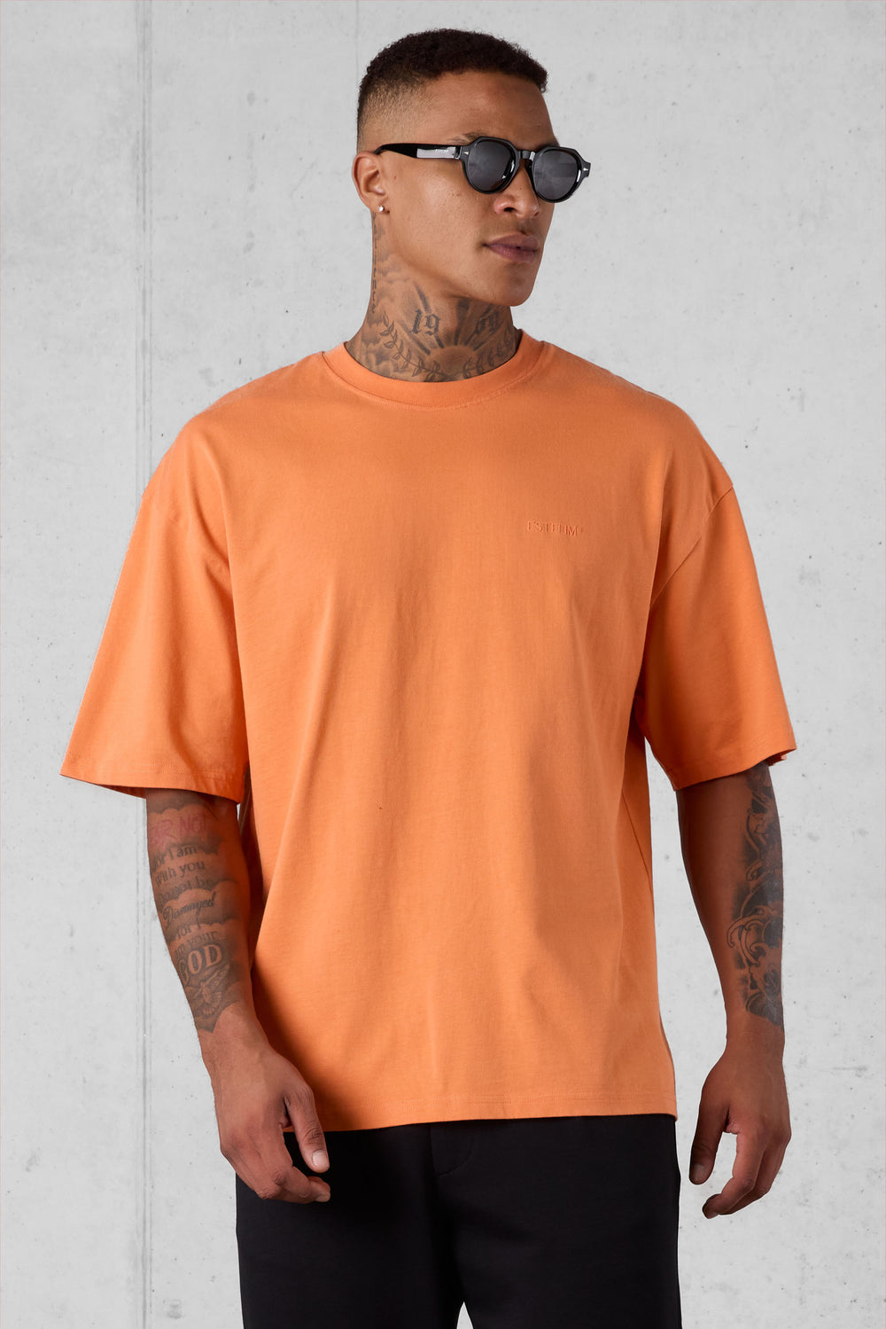 DUSTYORANGE ESSENTIAL OVERSIZED TEE