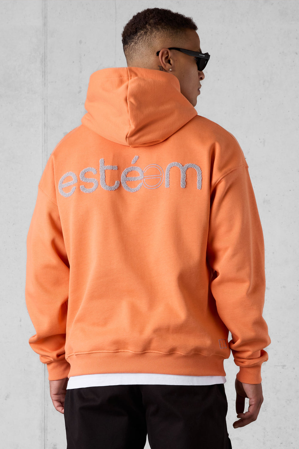 DUSTYORANGE SP APPLIQUÉ OVERSIZED HOODIE