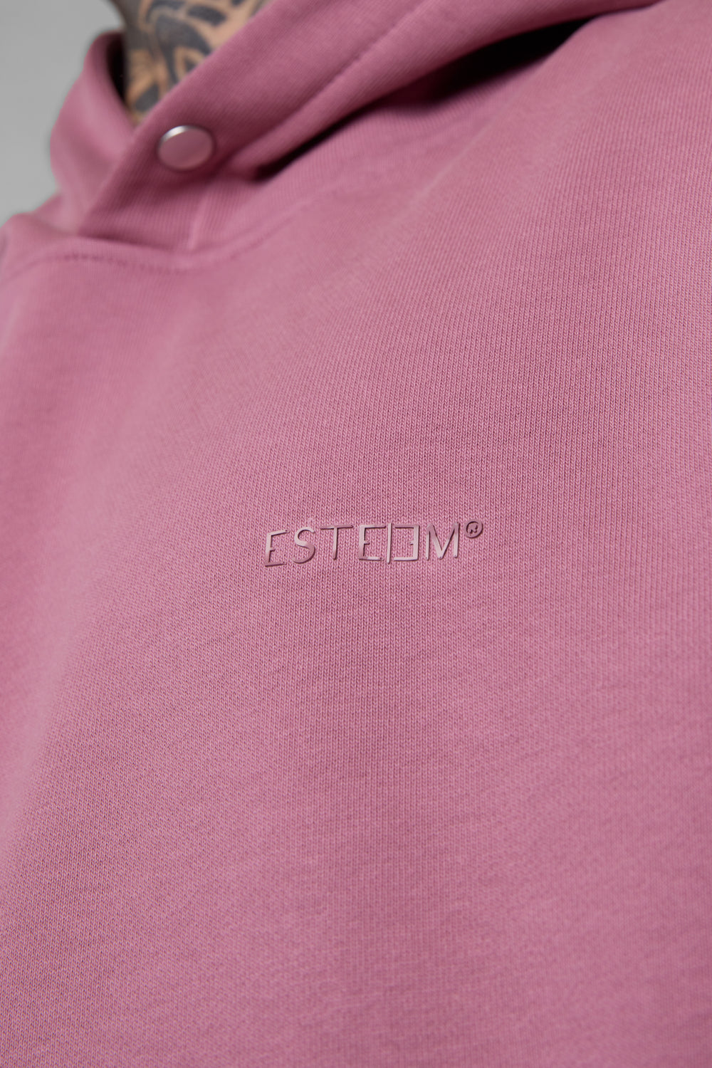 MAUVEROSE ESSENTIAL OVERSIZED HOODIE