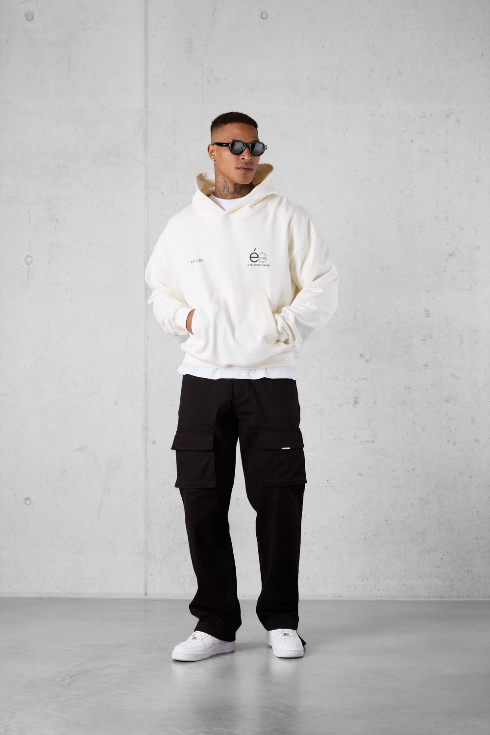 OFFWHITE OPPOSÉ OVERSIZED HOODIE