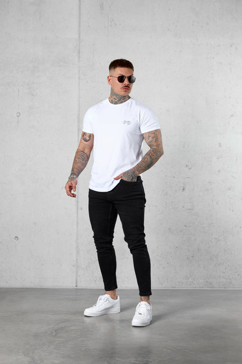 WASHED BLACK BASIC JEANS 3.0