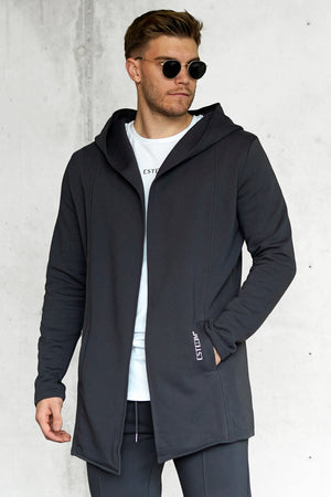 ANTHRACITE DISCREET CARDIGAN