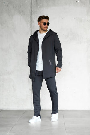 ANTHRACITE DISCREET CARDIGAN