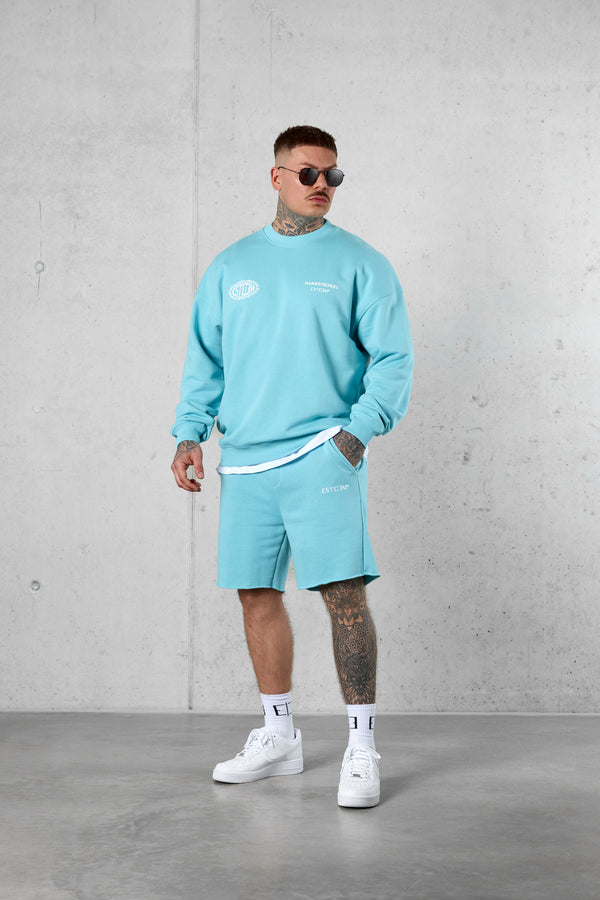 AQUA SUMMER HIGHLIFE OVERSIZED SWEATER