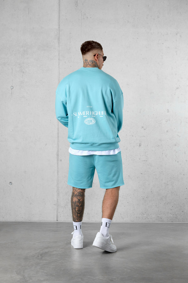AQUA SUMMER HIGHLIFE OVERSIZED SWEATER