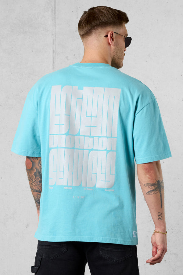AQUA VACATION SERVICES OVERSIZED TEE