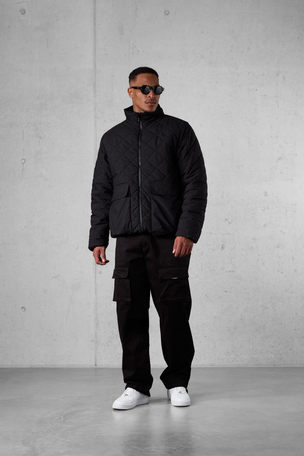 BLACK DIAMOND PUFFER JACKET