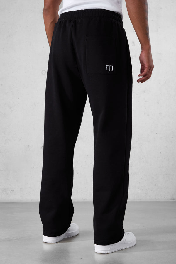 BLACK DISCREET BAGGY JOGGER