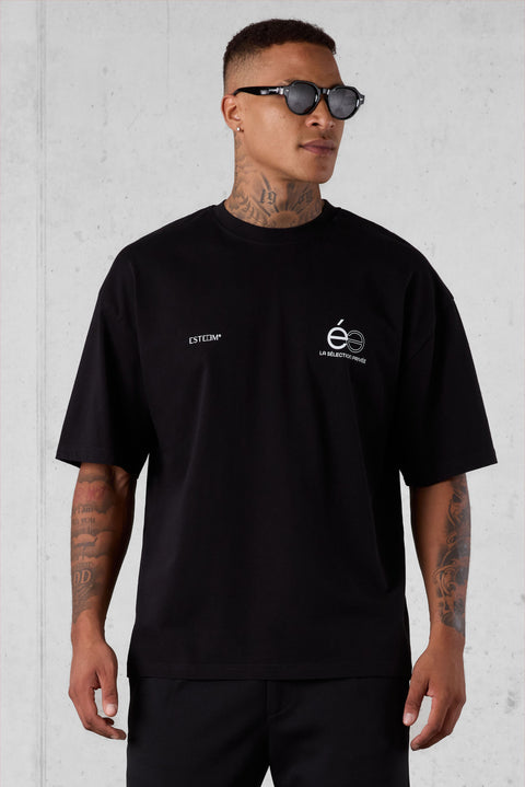 BLACK OPPOSÉ OVERSIZED TEE 2.0