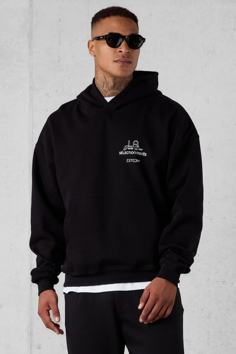 BLACK SÉLECTION PRIVÉE OVERSIZED HOODIE