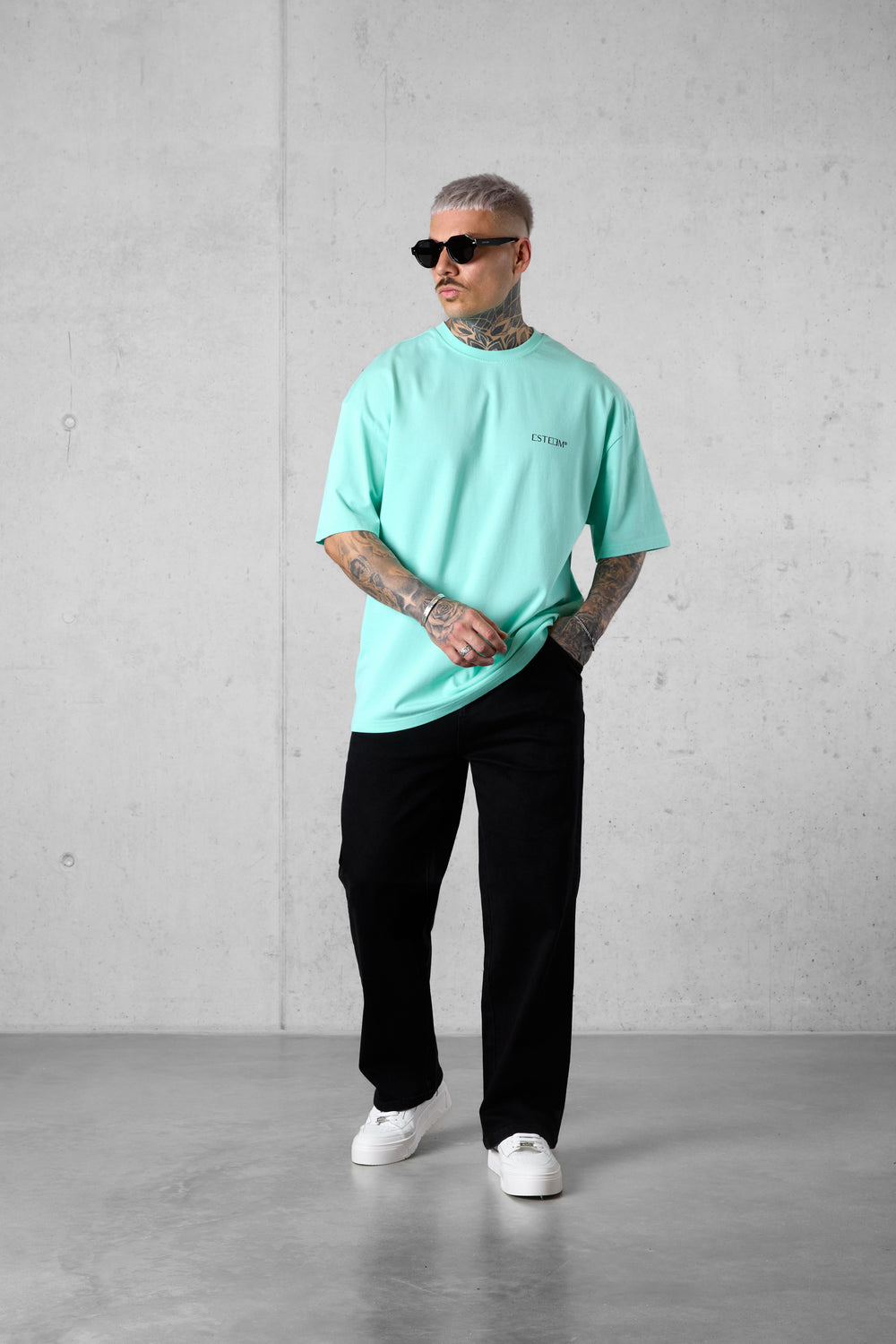 BEACHGREEN DISCREET OVERSIZED TEE