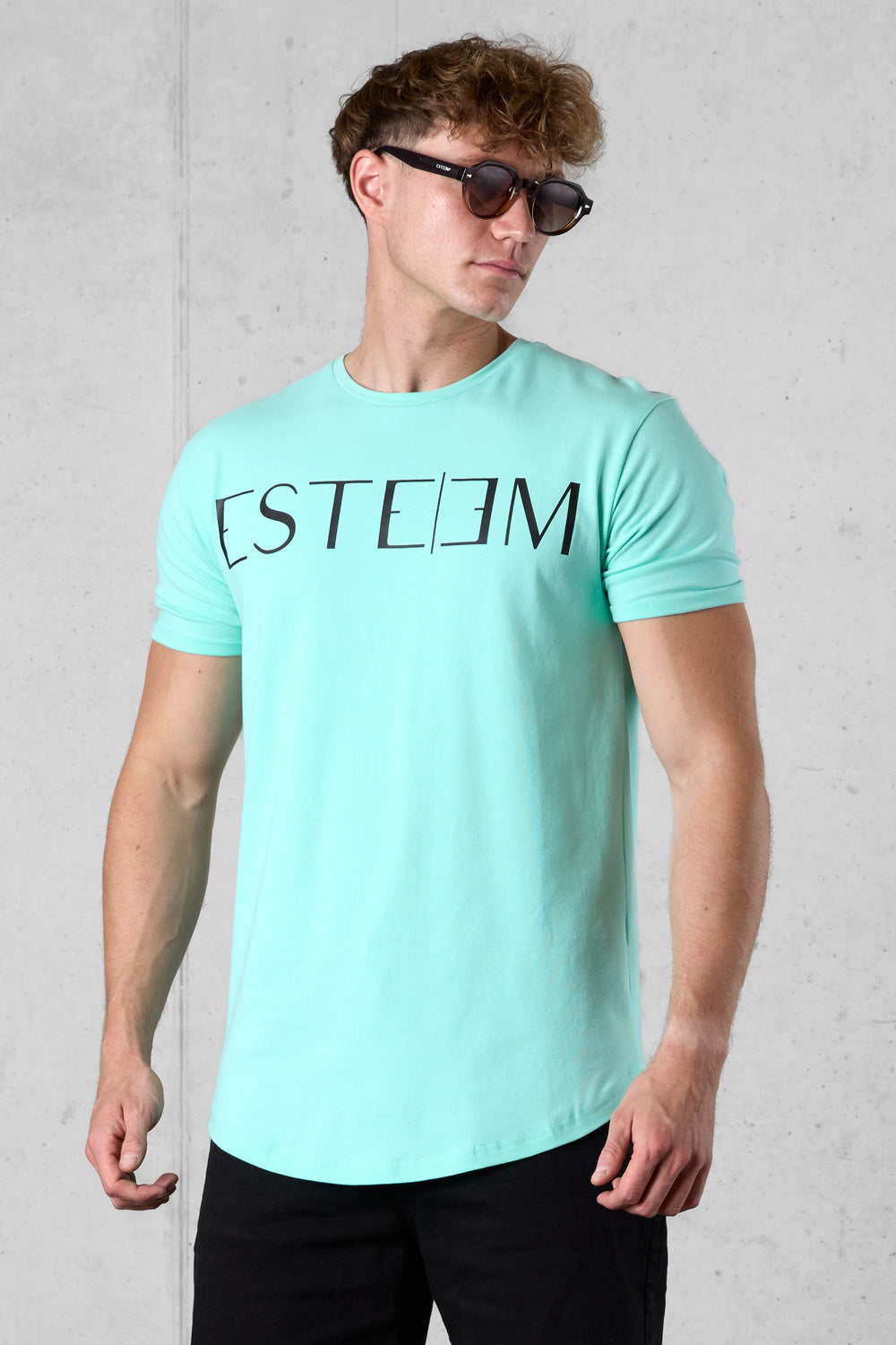 BEACHGREEN LETTERING TEE