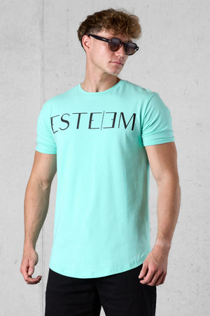 BEACHGREEN LETTERING TEE