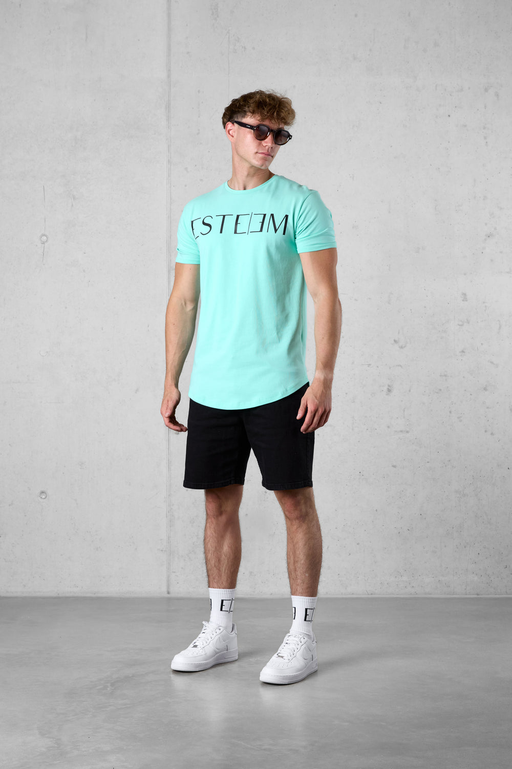 BEACHGREEN LETTERING TEE
