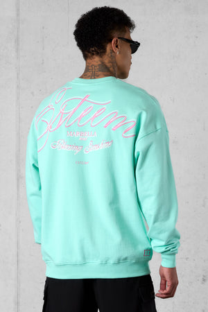 BEACHGREEN MARBELLA SIGNATURE OVERSIZED SWEATER