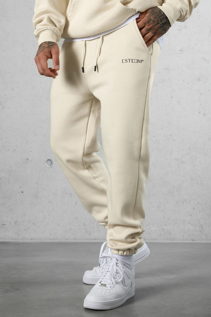 BEIGE DISCREET JOGGER