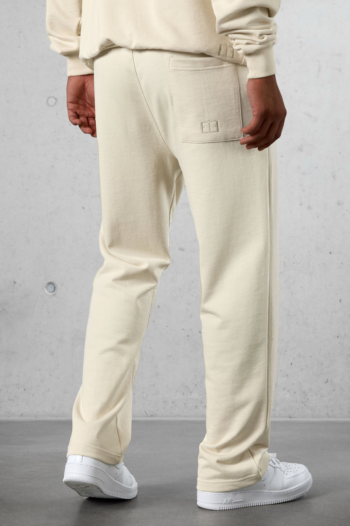 BEIGE ESSENTIAL LOOSE SWEATPANTS