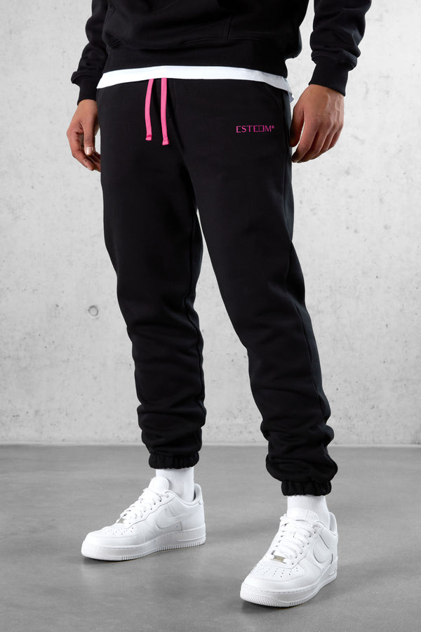 BLACK PINK DISCREET JOGGER