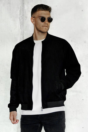BLACK SUEDE JACKET