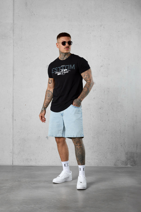 BLACK SUMMER NIGHTS TEE