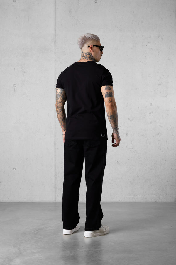 BLACK SUMMER ROMANCE LOGO TEE
