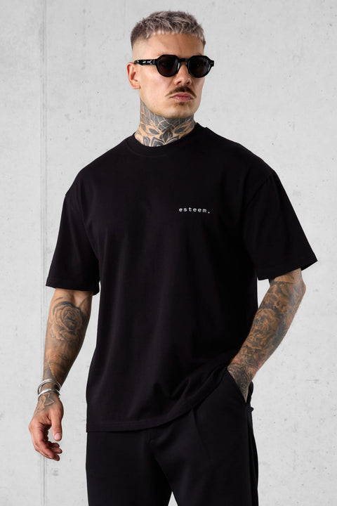 BLACK TYPEWRITER REGULAR TEE
