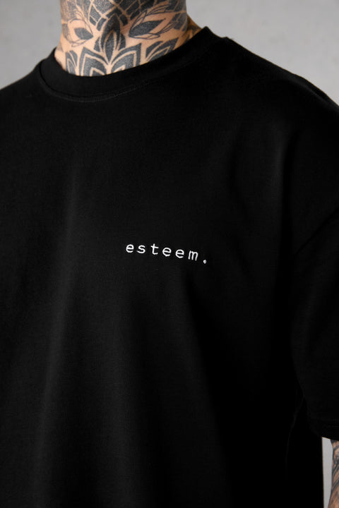 BLACK TYPEWRITER REGULAR TEE