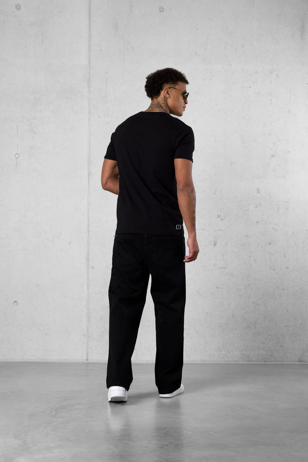 BLACK DISCREET TEE