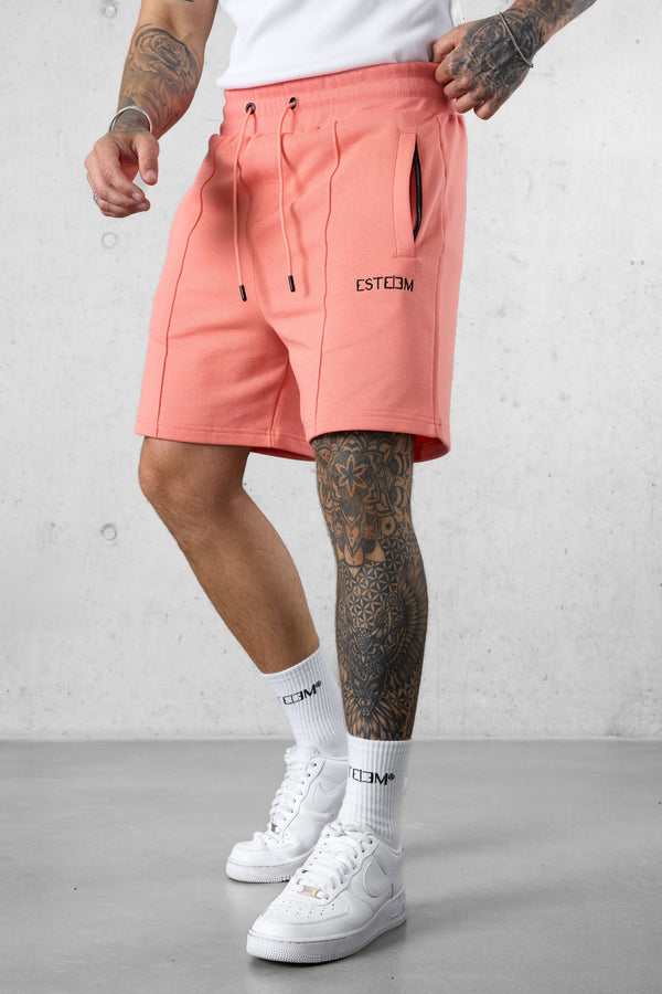 BURNTCORAL BASIC SWEATSHORTS