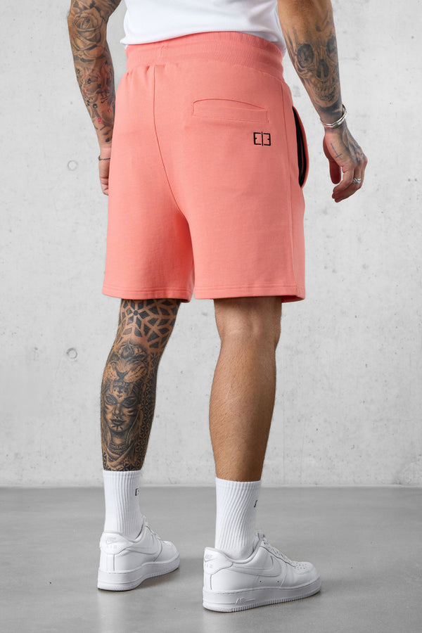 BURNTCORAL BASIC SWEATSHORTS
