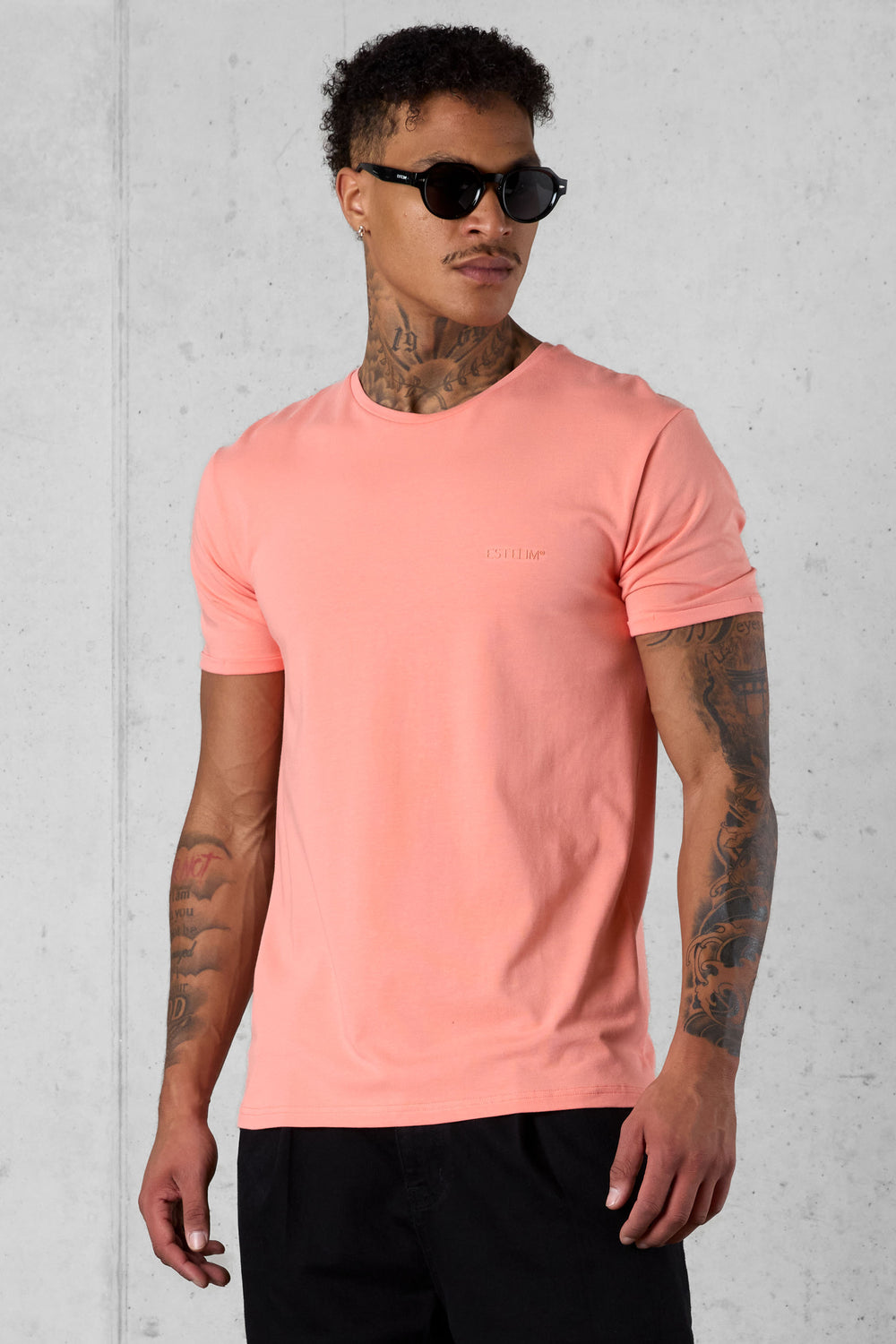 BURNTCORAL ESSENTIAL TEE