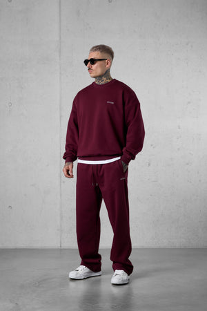 CABERNET DISCREET OVERSIZED SWEATER