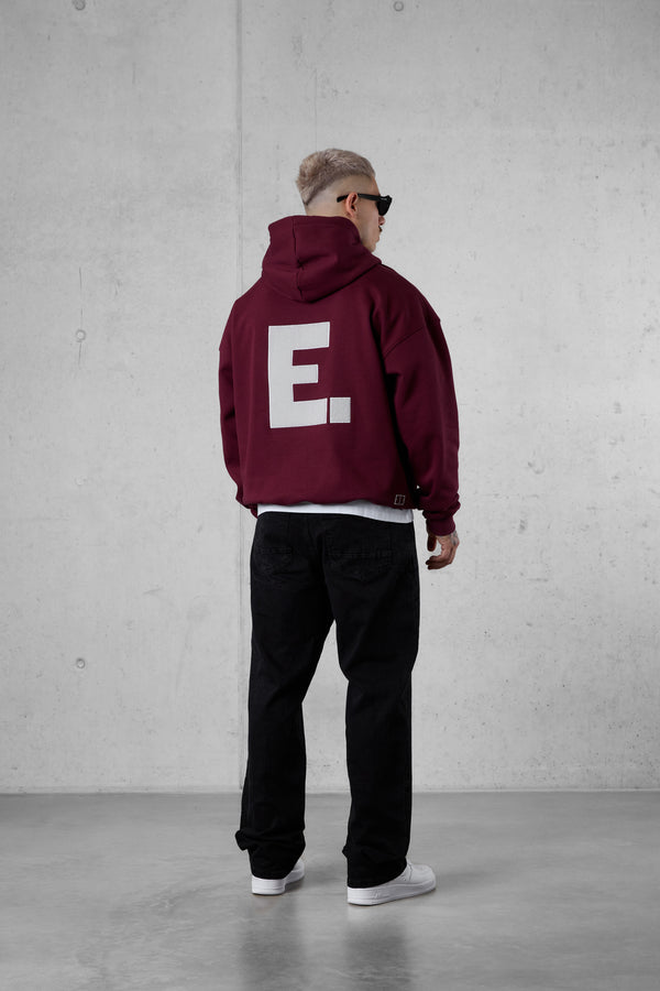 CABERNET E. STATEMENT OVERSIZED HOODIE