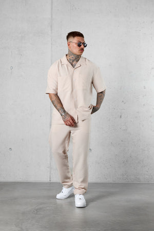 CAPPUCCINO STRIPED PANTS