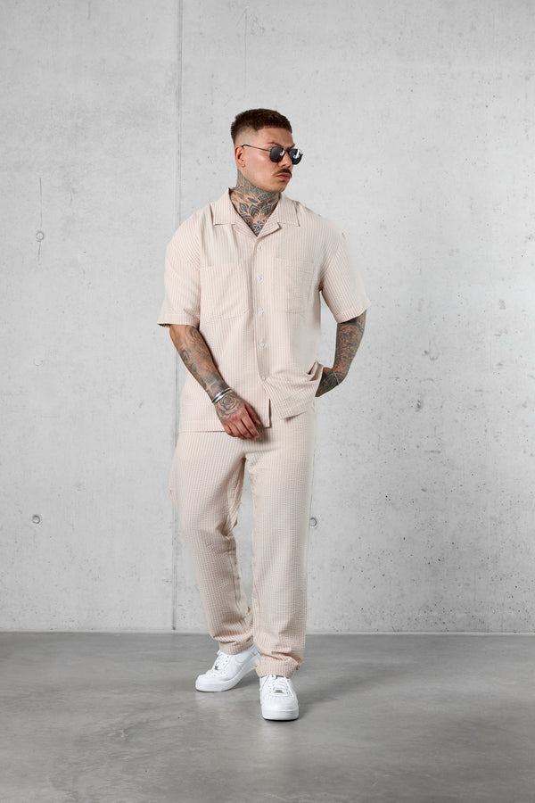 CAPPUCCINO STRIPED PANTS