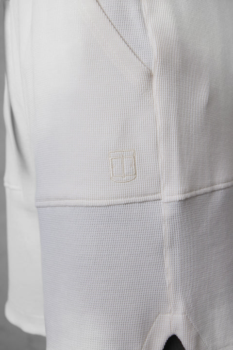 COCONUT WAFFLE SHORTS