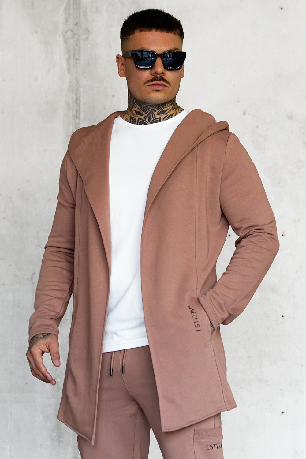 COGNAC DISCREET CARDIGAN