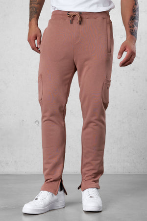 COGNAC DISCREET POCKET SWEATPANTS