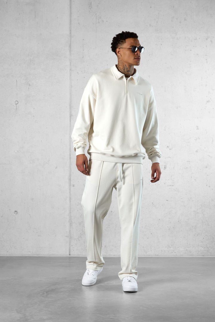 CREAM ESSENTIAL LOOSE SWEATPANTS