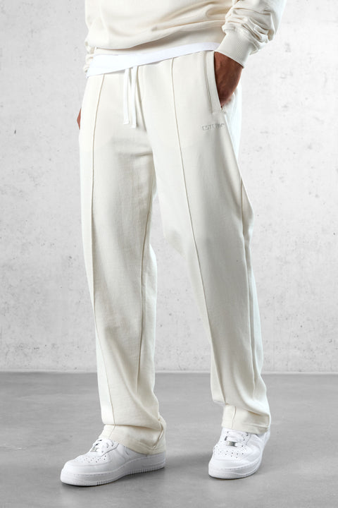 CREAM ESSENTIAL LOOSE SWEATPANTS