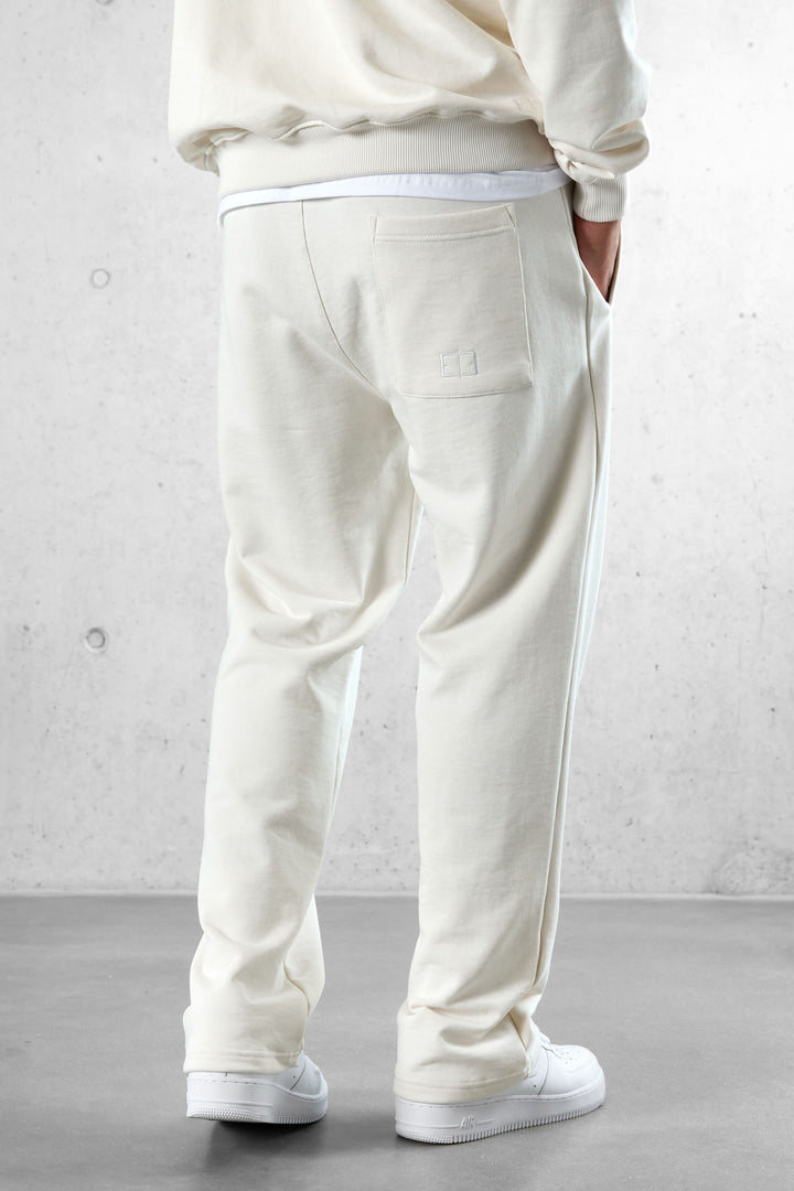 CREAM ESSENTIAL LOOSE SWEATPANTS