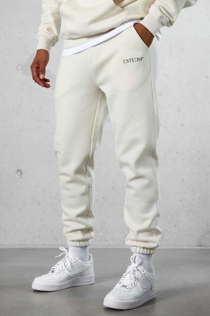 CREAM DISCREET JOGGER