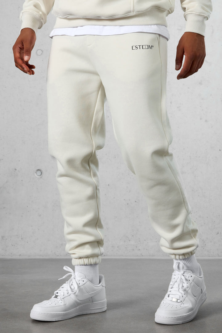 CREAM DISCREET JOGGER