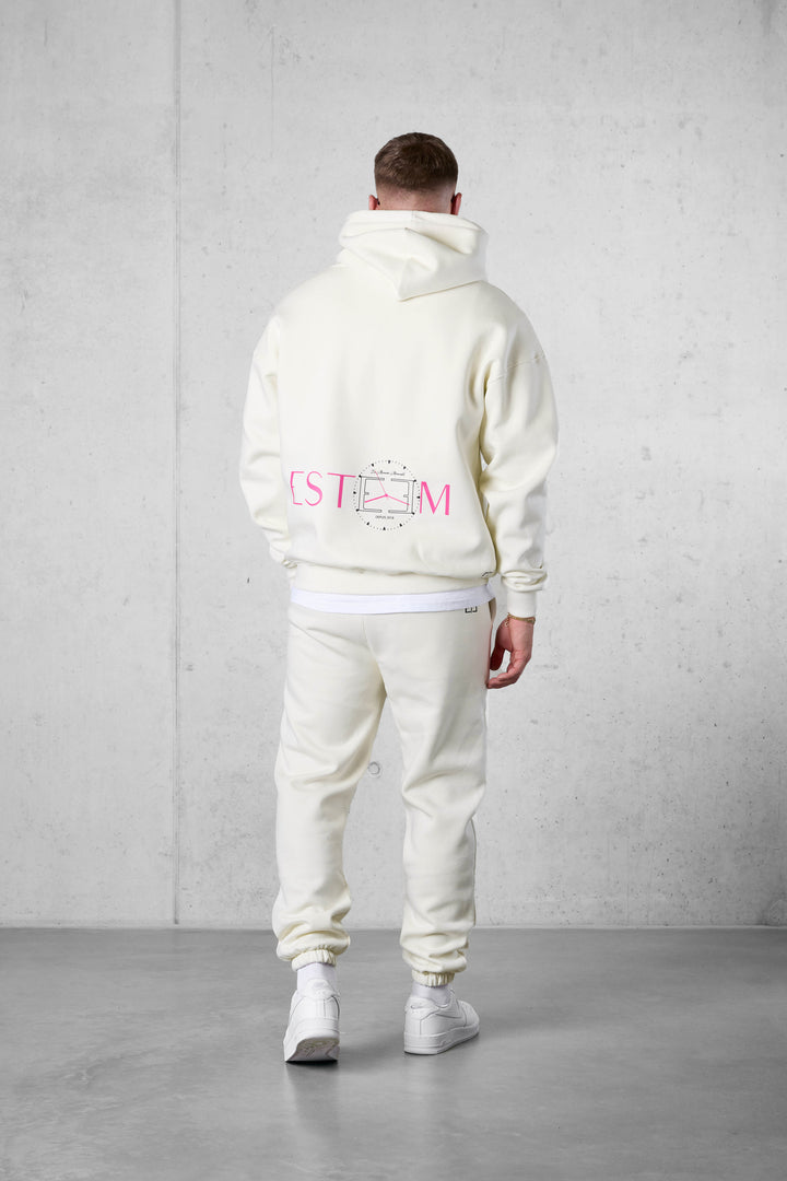 CREAM LES MOMENTS MÉMORABLE OVERSIZED HOODIE