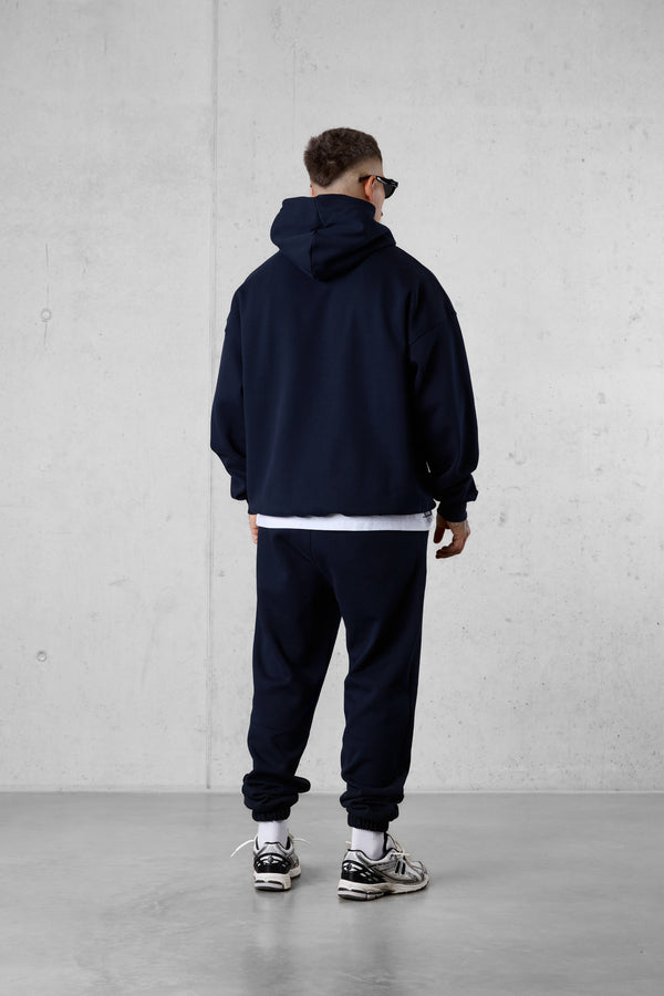 DARKSAPPHIRE ESSENTIAL OVERSIZED HOODIE